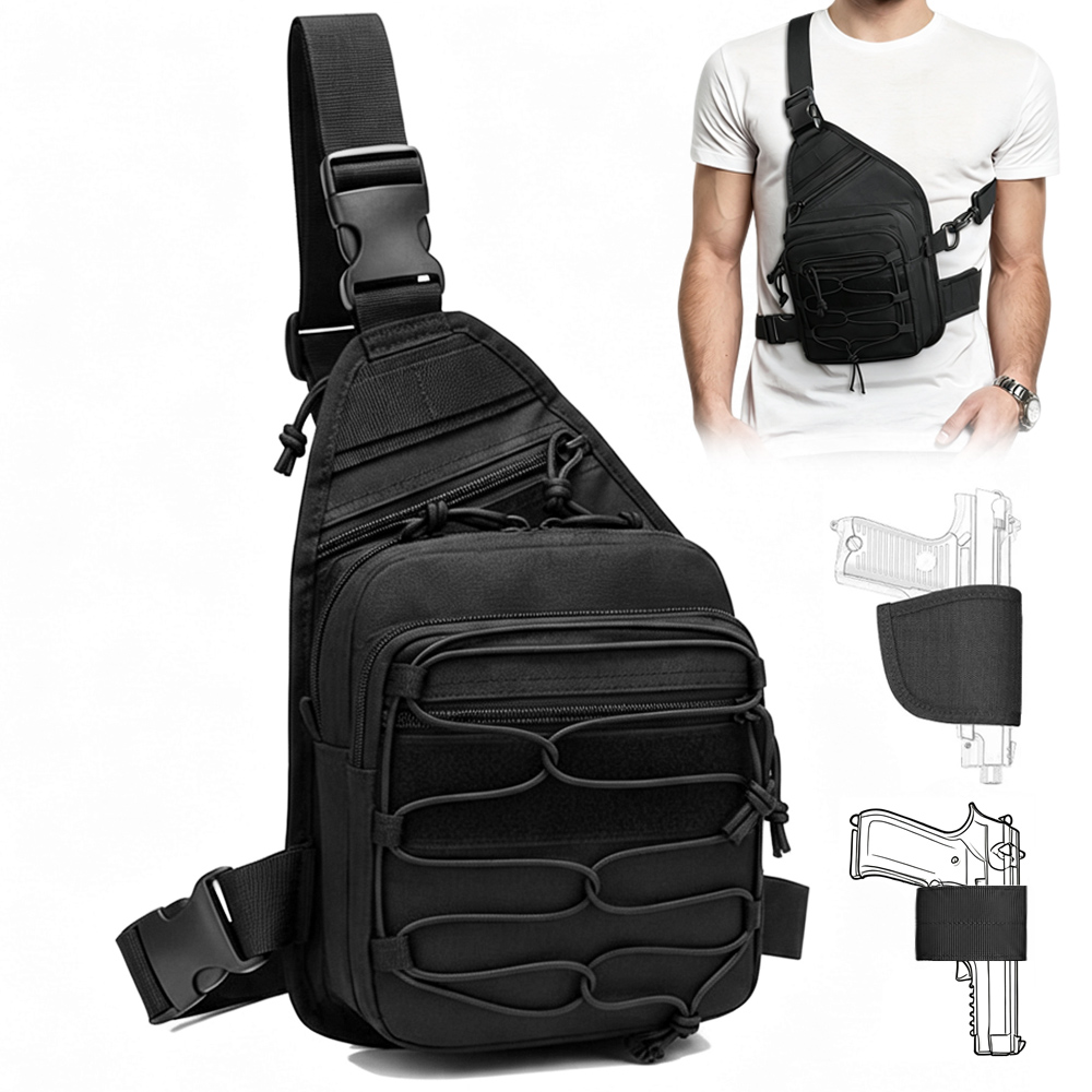 Edc Carry Gun - Borsa Tattica per Pistola, Custodia per