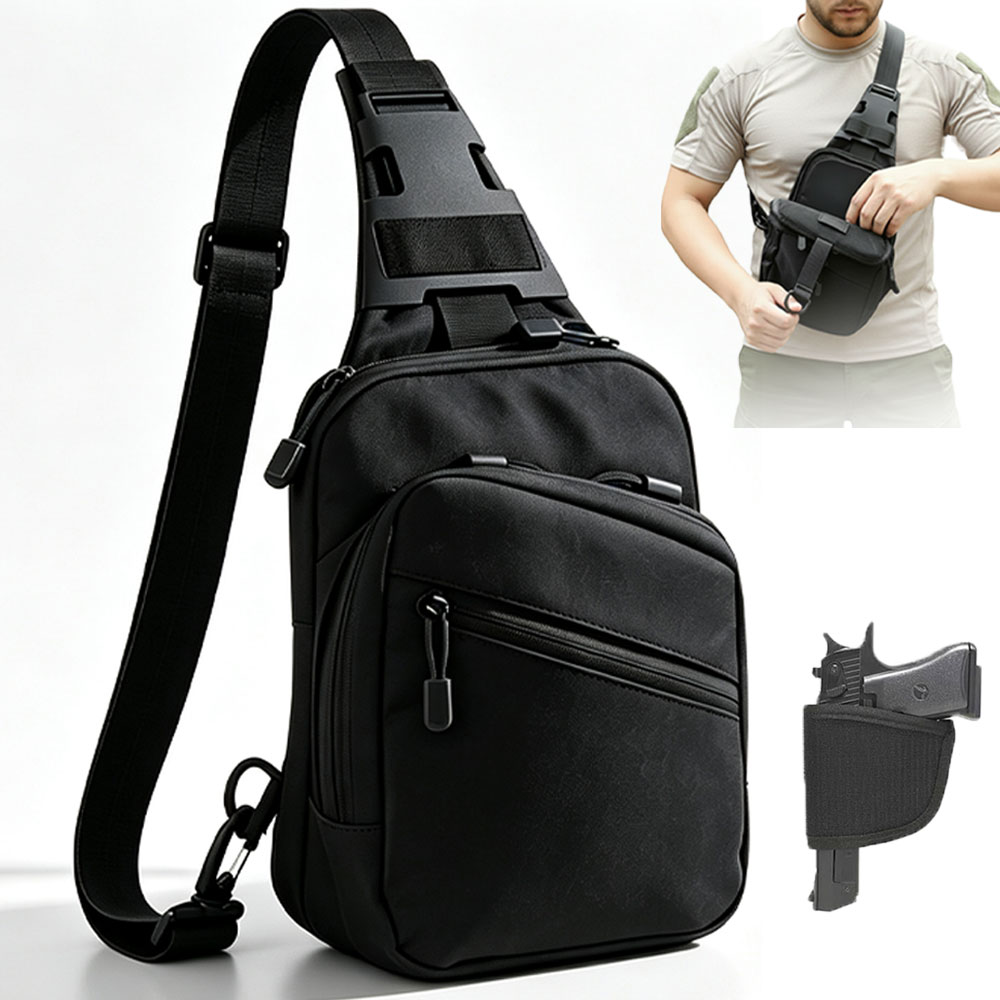 Edc Concealed Carry Holster - Borsa per Pistola ad Accesso Rapido,