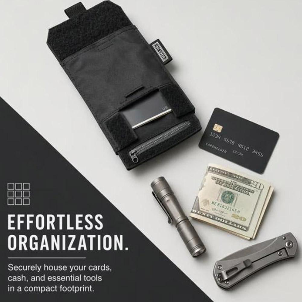 Edc Carry Card - Mini Borsa Tattica da Cintura EDC,