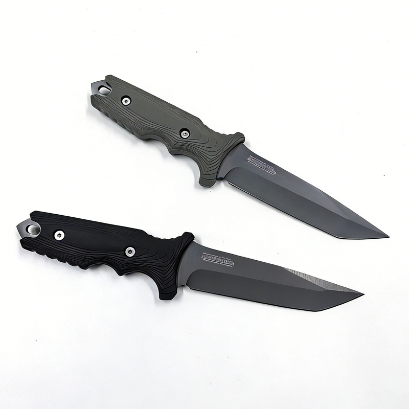 Edc Concealed Carry Knife - Coltello Dritto in Acciaio Inossidabile di