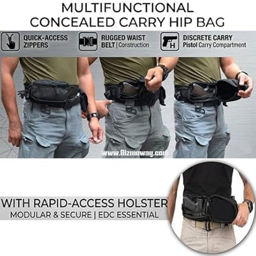 Borsa Tattica per Pistola, Bor - Edc Carry Gun recensione e prezzo