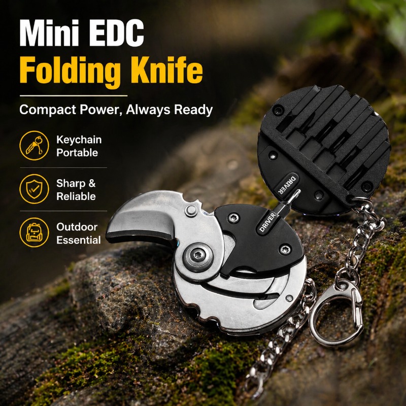 Coltello Pieghevole da Esterno - Edc Carry Coins recensione e prezzo